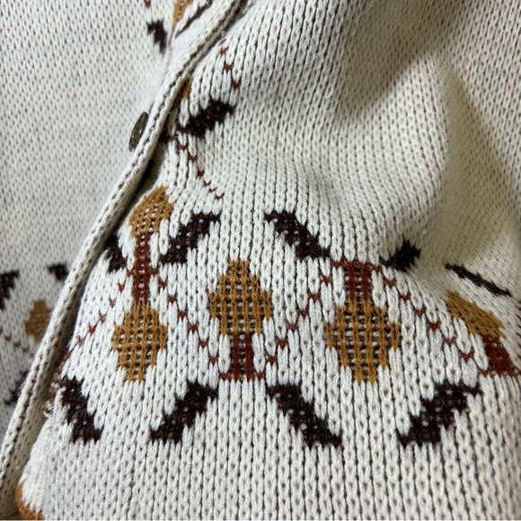 Vintage JC Penney Dutch Motif Knit Cape SZ M "60's - Picture 6 of 12